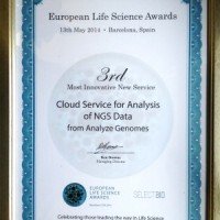 2014 European Life Science Award